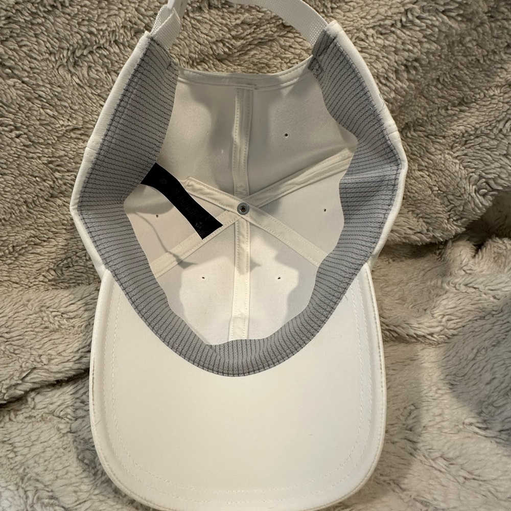 Lululemon White Adjustable Performance Hat - image 8